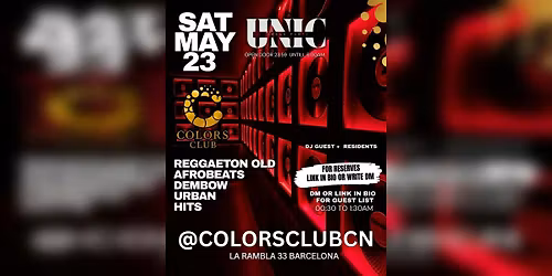 UNIC Urban Party Barcelona