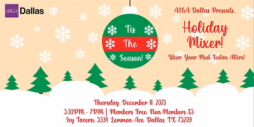 2025 AIGA Dallas Holiday Mixer