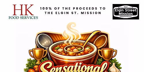 Sensational Soup-Off 2026 in support of the Elgin St. Mission