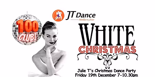 Julie T's Dance Christmas Party 2025 - White Theme