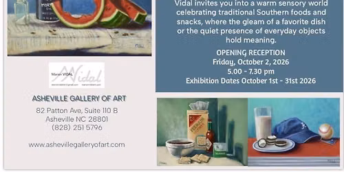 Comfort Food and Memories - an art show