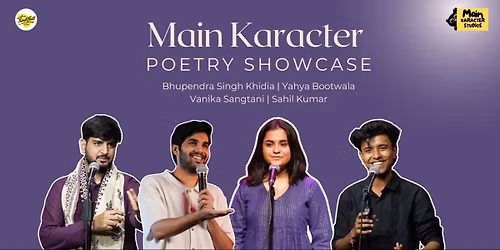 Main Karacter Poetry Showcase