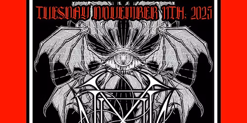 NIXIL, SAIDAN, VOIDIRUM, TUNNELS OF SET, & ANIMOSITY 