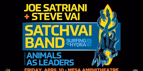 SatchVai Band ft Joe Satriani & Steve Vai with Animals as Leaders