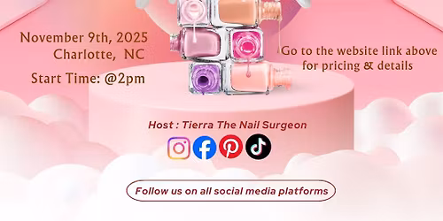 Press & Sip: (D.I.Y Press On Nail Class)