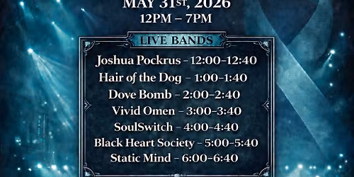 Music\/Ovarian Cancer Fundraiser- \u201cMusic for a Cure\u201d