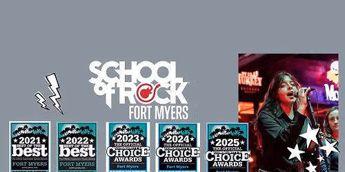 School of Rock Fort Myers + Clermont at Lumber Axe!