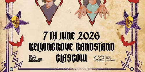 The Damned | Kelvingrove Bandstand | 07.06.26