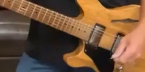 Larry Thiel on the Boxcar Patio