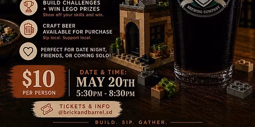 Build & Sip - Barley & Sword Brewing Co.