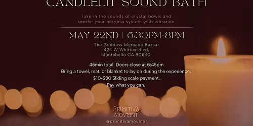Candlelit Sound Bath