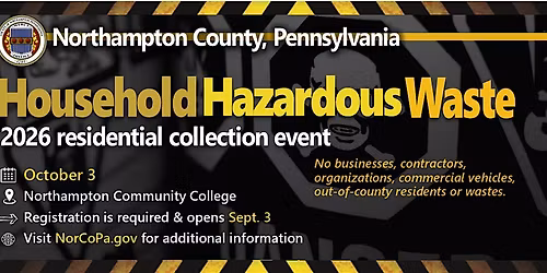 Household Hazardous Waste Collection Event