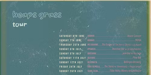 Heaps Grass (NSW) with Joseph Rabjohns
