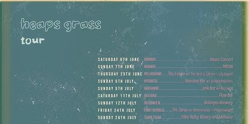 Heaps Grass (NSW) with Joseph Rabjohns