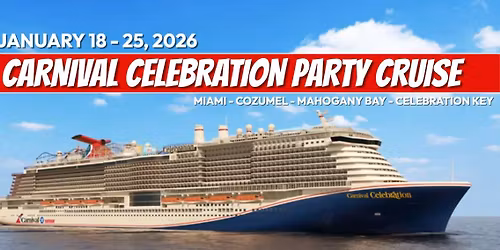 2026 Carnival Celebration Party Cruise