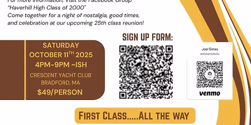 HHS Class of 2000 - 25 year reunion