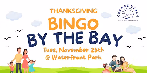Thanksgiving Bingo Bay The Bay