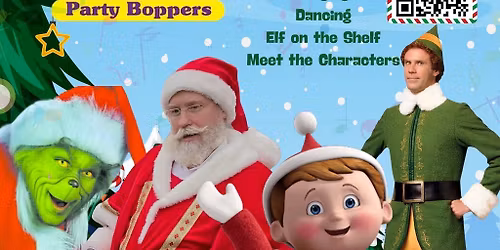 Grinch Elf and Santa's Christmas Party