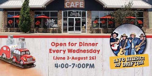 Open for Dinner this Summer!