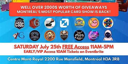 Pok\u00e9Hobby Mega Market July- Buy Sell Trade - Pok\u00e9mon Cards & TCG - Montr\u00e9al