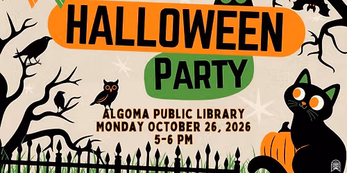 Halloween Party at Algoma Public Library