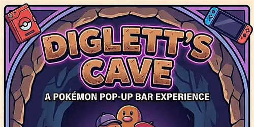 Diglett\u2019s Cave, a Pokemon Cocktail Popup!