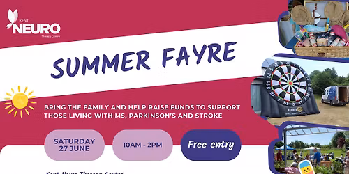 Kent Neuro Therapy Centre Summer Fayre