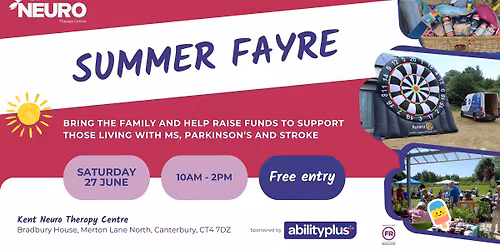 Kent Neuro Therapy Centre Summer Fayre