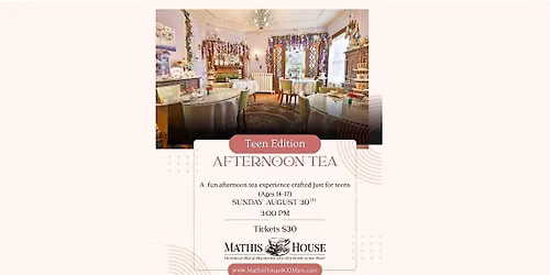 Teen Tea Party