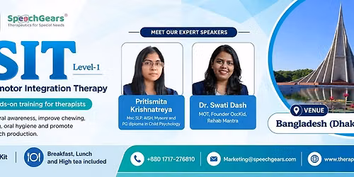 Certificate course on Oral Sensory Integration Therapy