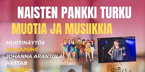 Naisten Pankin Musiikkia ja Muotia 2026, Ravintola Suomalainen Pohja, Turku