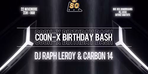 COON-X \/ DJ RAPH LEROY\/ CARBON 14