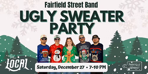 Fairfield Street Band: Ugly Sweater Party