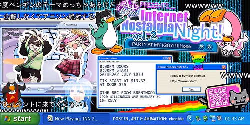 \ud83c\udf08\ud83e\udd84INTERNET NOSTALGIA NIGHT VOL.2: PARTY AT MY IGGY!\ud83d\udc27\ud83e\uddca