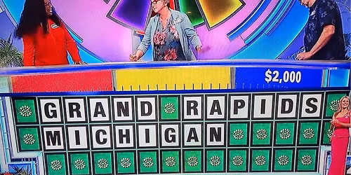 Parking Wheel of Fortune - Detroit