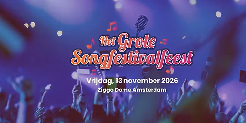 Het Grote Songfestivalfeest 2026