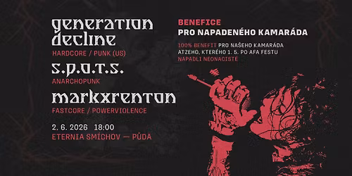 Benefice na na\u0161eho napaden\u00e9ho kamar\u00e1da - Eternie - p\u016fda 