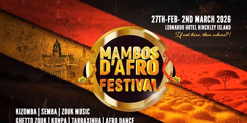 Mambos d'Afro Festival 2026