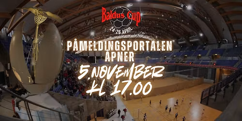 P\u00e5melding Baldus Cup 2026
