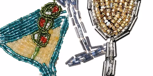 Martini & Champagne Beaded Tee Night