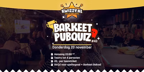 Barkeet Pubquiz #43
