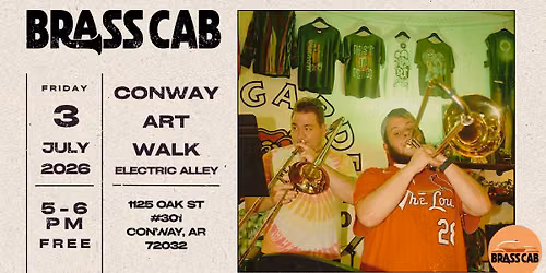 BrassCab live at Conway Art Walk