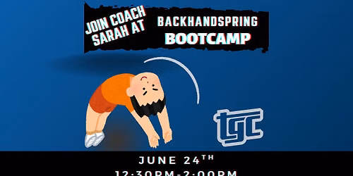 Back Handspring Bootcamp