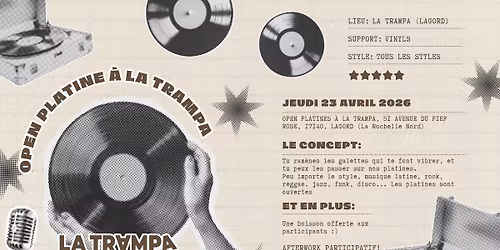 Open Platines \u00e0 La Trampa