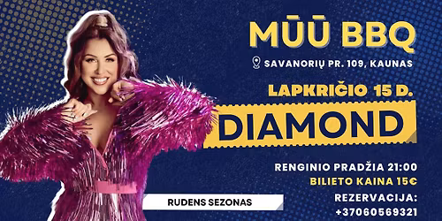 Atlik\u0117jos DIAMOND koncertas | M\u016a\u016a BBQ