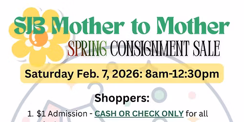 2026 St. John Spring\/Summer Consignment Sale