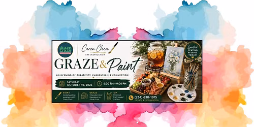 Graze & Paint: An Evening of Creativity