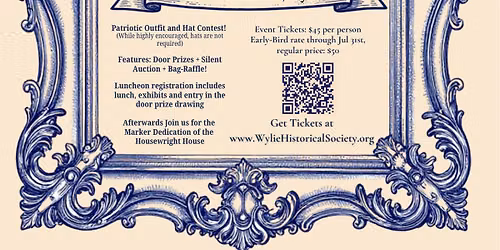 America 250 Patriotic Luncheon, Learning & Fun