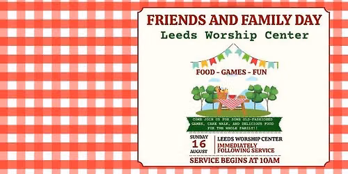 Friends and Family Day!