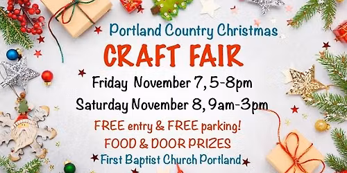 Portland Country Christmas Craft Fair 